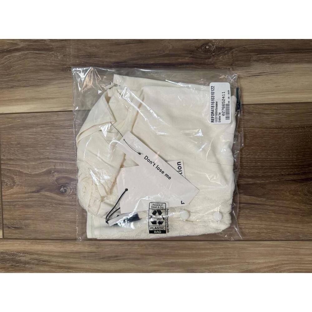 NWT! Reformation Cristina Top in Gossamer Size 4 - Picture 2 of 4